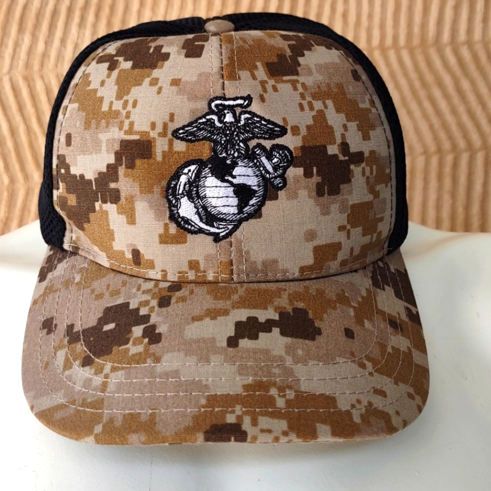 Marine Military Camo Hat nwot